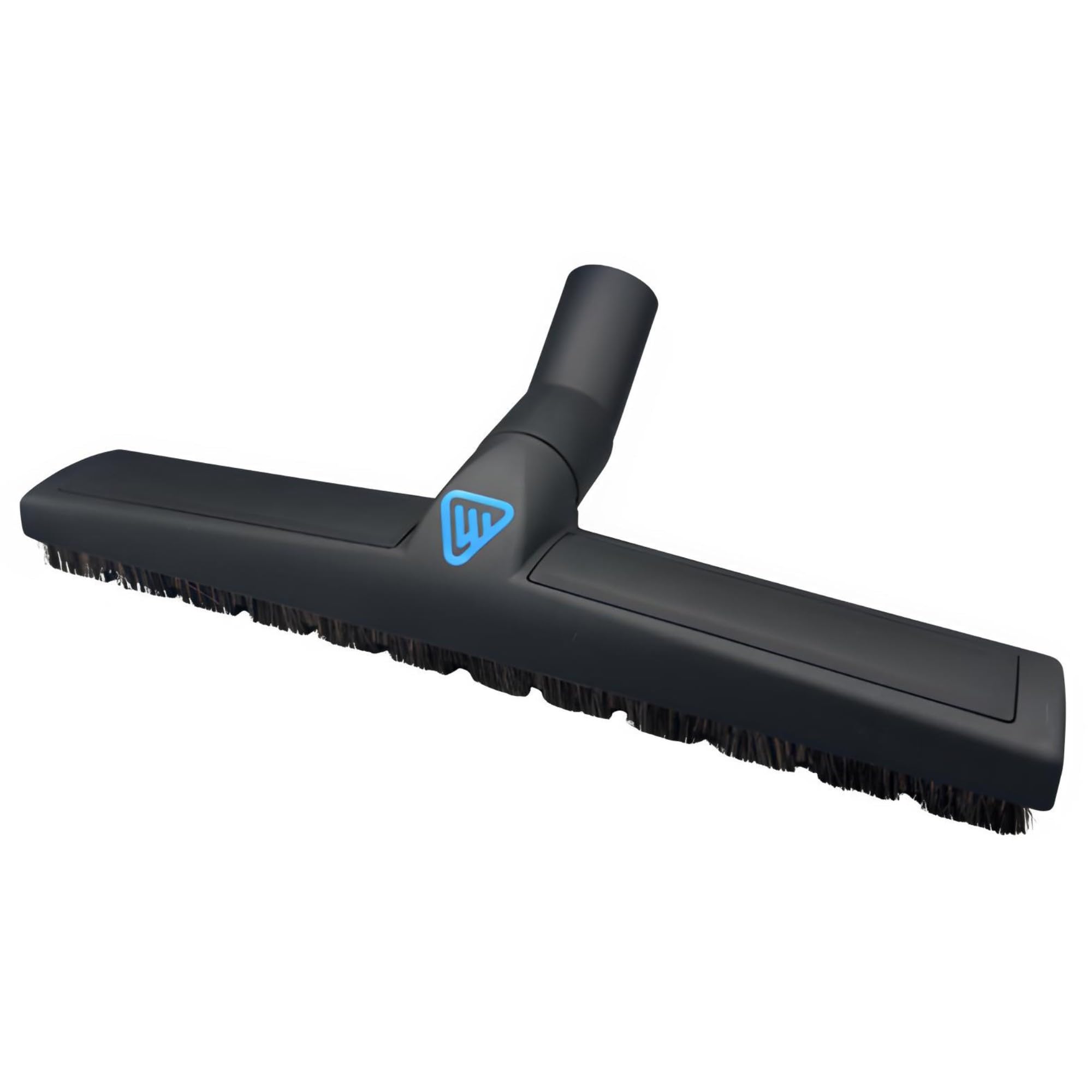 Wessel-Werk D360 Brosse de sol pour aspirateur tout usage, brosse de sol de 35,6 cm de large avec poils naturels doux mais robustes pour bois dur et surface nue, 32 mm