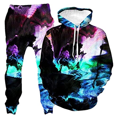 Tenue de sport décontractée Harajuku pour couple ensemble hiver chaud ample taille XXXL