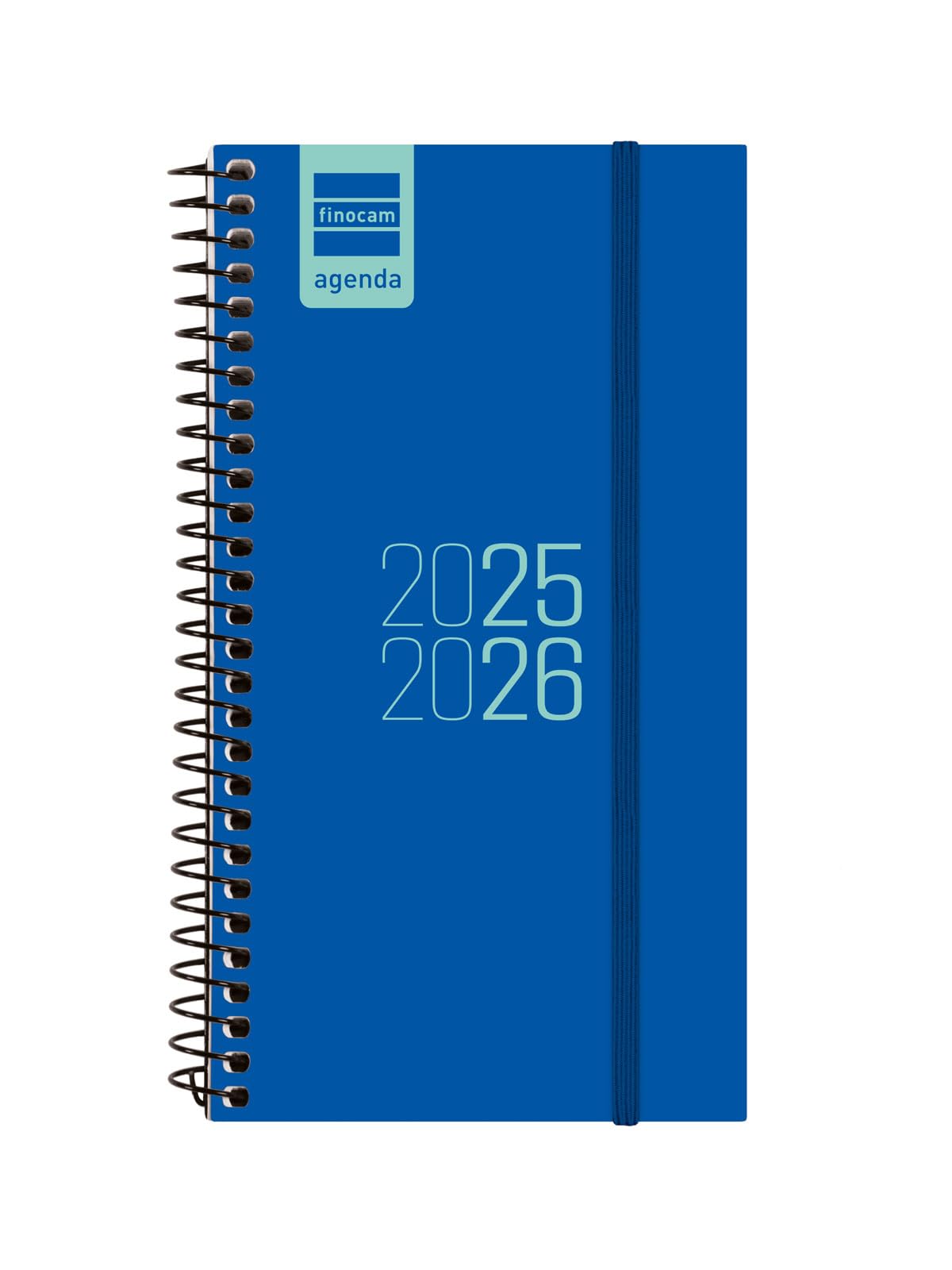 Finocam - Agenda Espir Course 2025 2026 Week to View Horizontal September 2025- August 2026 (12 months) Catalan Blue