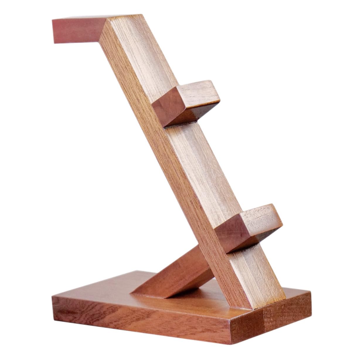 iplusmile Supporto per Controller Console per e Cuffie da Gioco Doppio Controller in Legno Marrone Organizer da Parete Portagiochi Compatto per Gamer e Appassionati Gaming