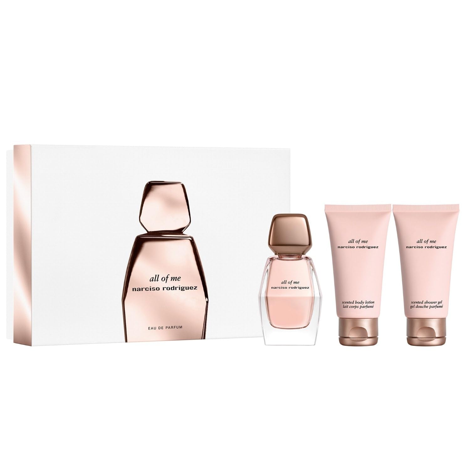 NARCISO RODRIGUEZ All Of Me Set (EDP 50ml + Body Lotion 50ml + Shower Gel 50ml)