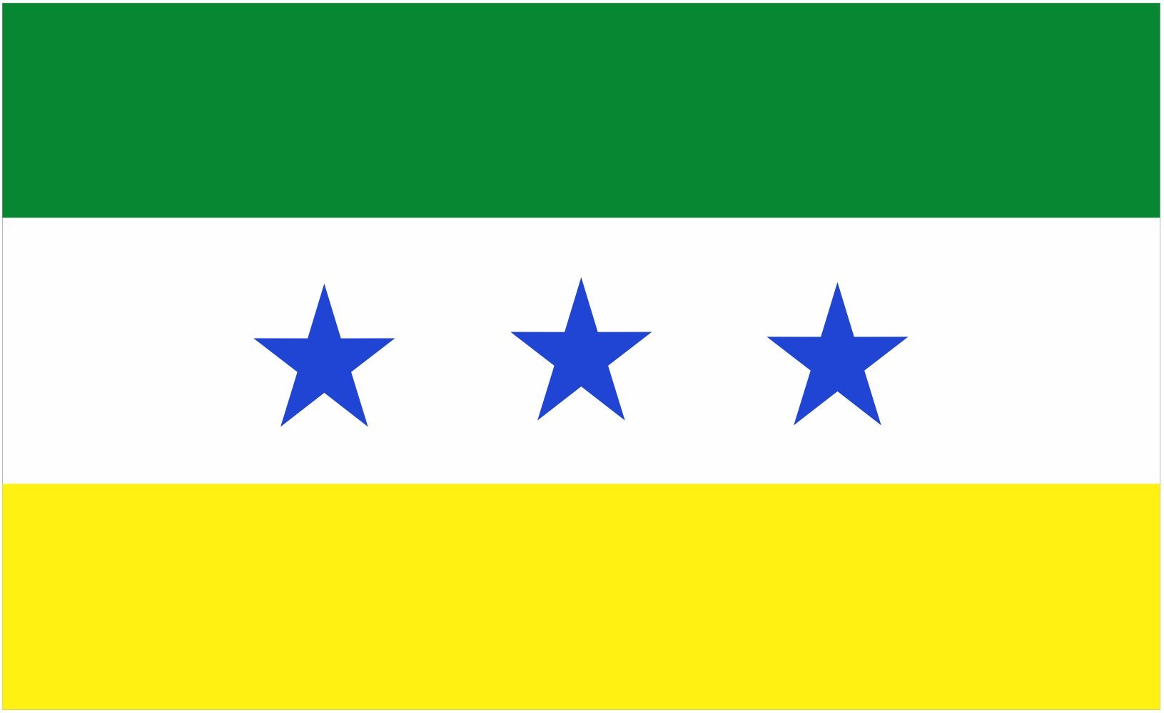 Drapeau Large Itapetim PE 2014 grand format pavillon extérieur municipalité Pernambuco