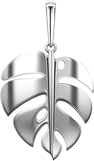 highspark Leaf Pendant for Women | 92.5 Sterling Silver & Stunning Shine | Lovely Gift - Silver-picture-38