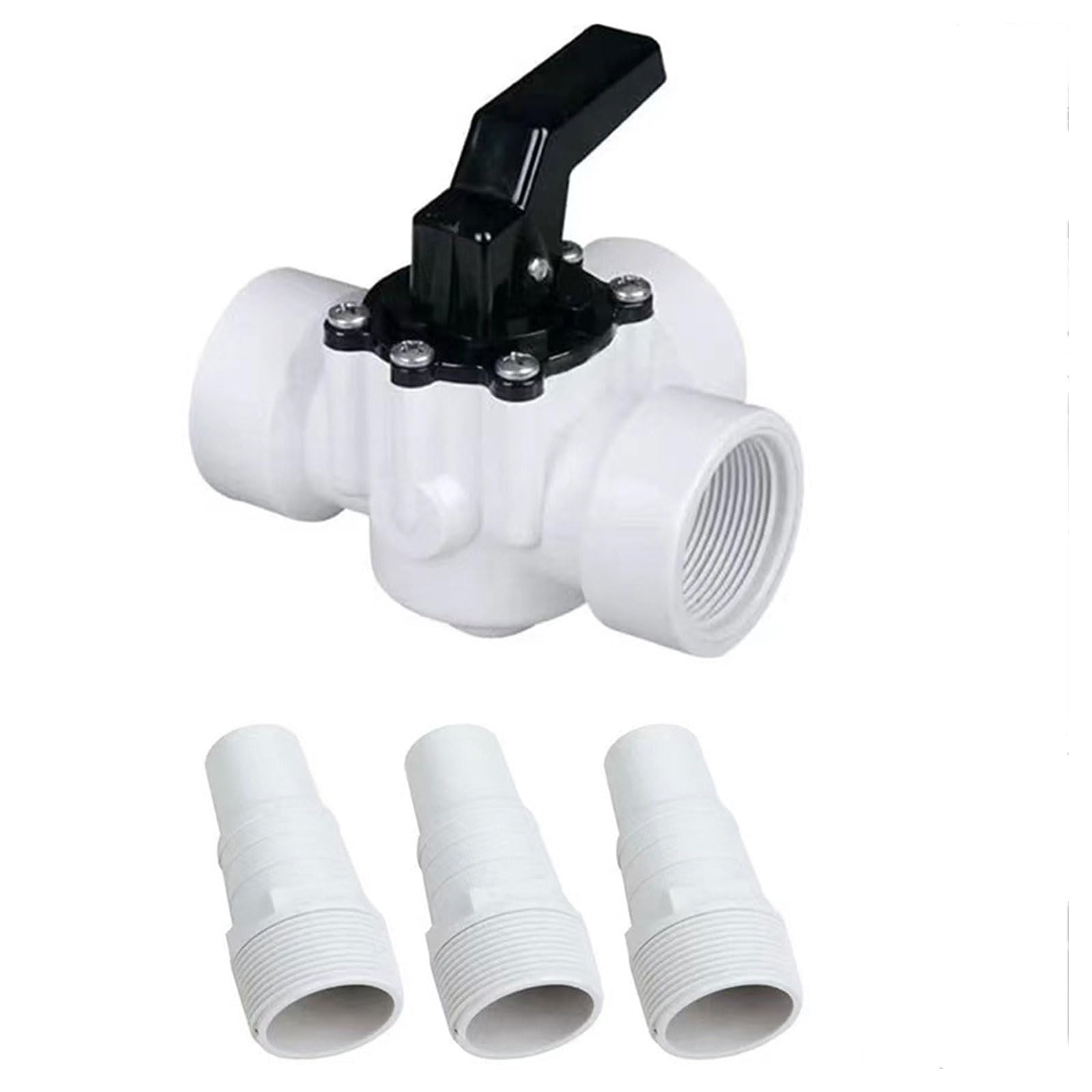 Valvole divisorie per Tubi per Piscina Adatto per Pompe | Raccordi per tubi multifunzionali del filtraggio della piscina, installazione semplice, collegamento del