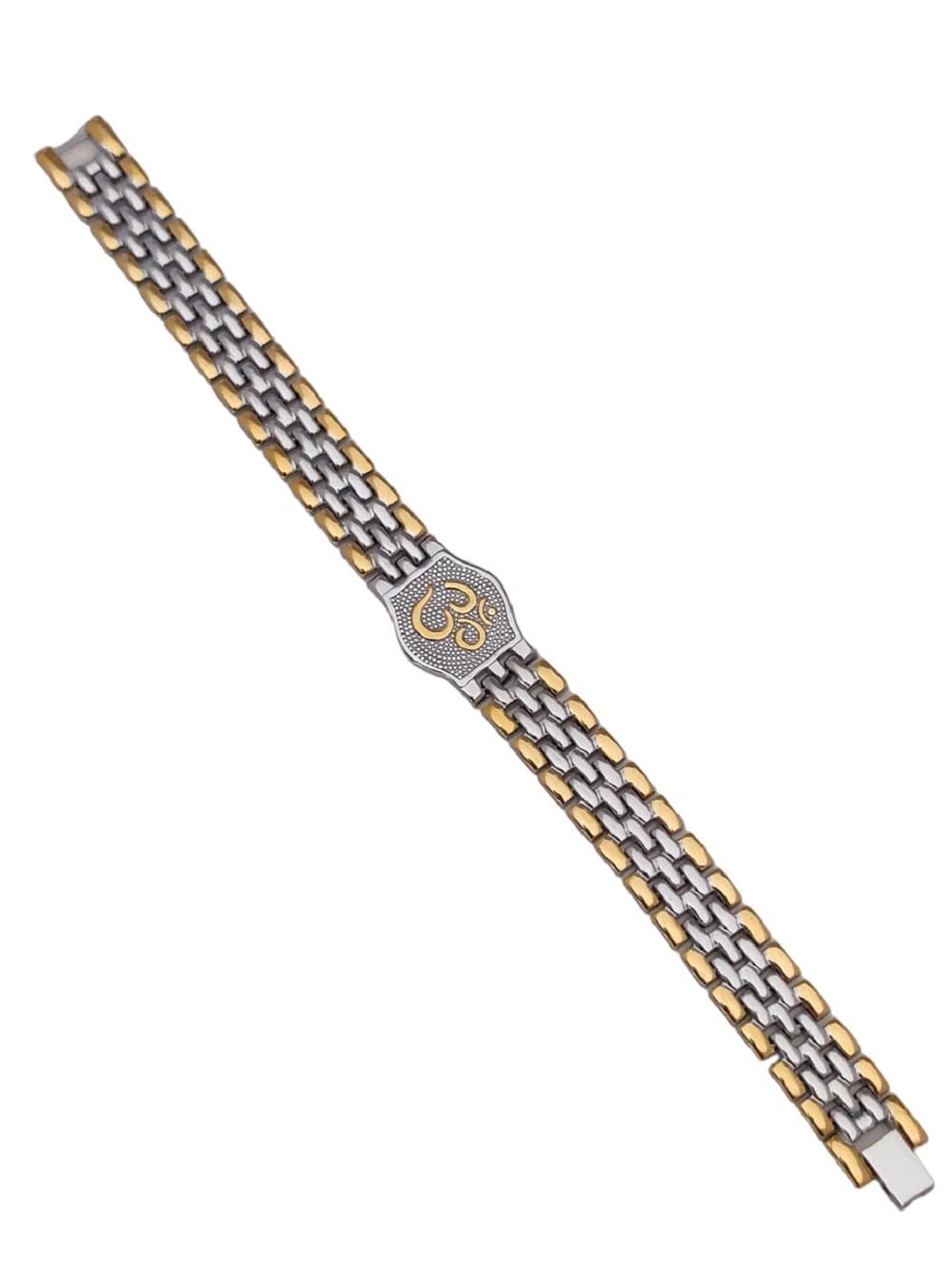 Watchstar adjustable alloy Chain om design bracelet for mens and womens (Two tonned) (B0CT2JQ2BQ) Amazon Price History, Amazon Price Tracker