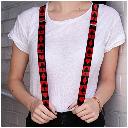 Playing Card Suit Suspenders - Image 3