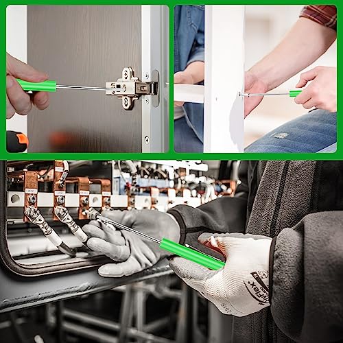 6 Pcs Magnetic Pocket Screwdrivers