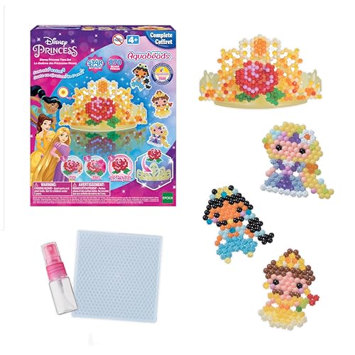 Aquabeads diadème Disney activité manuelle sans désordre ni danger de brûlure dès 4 ans