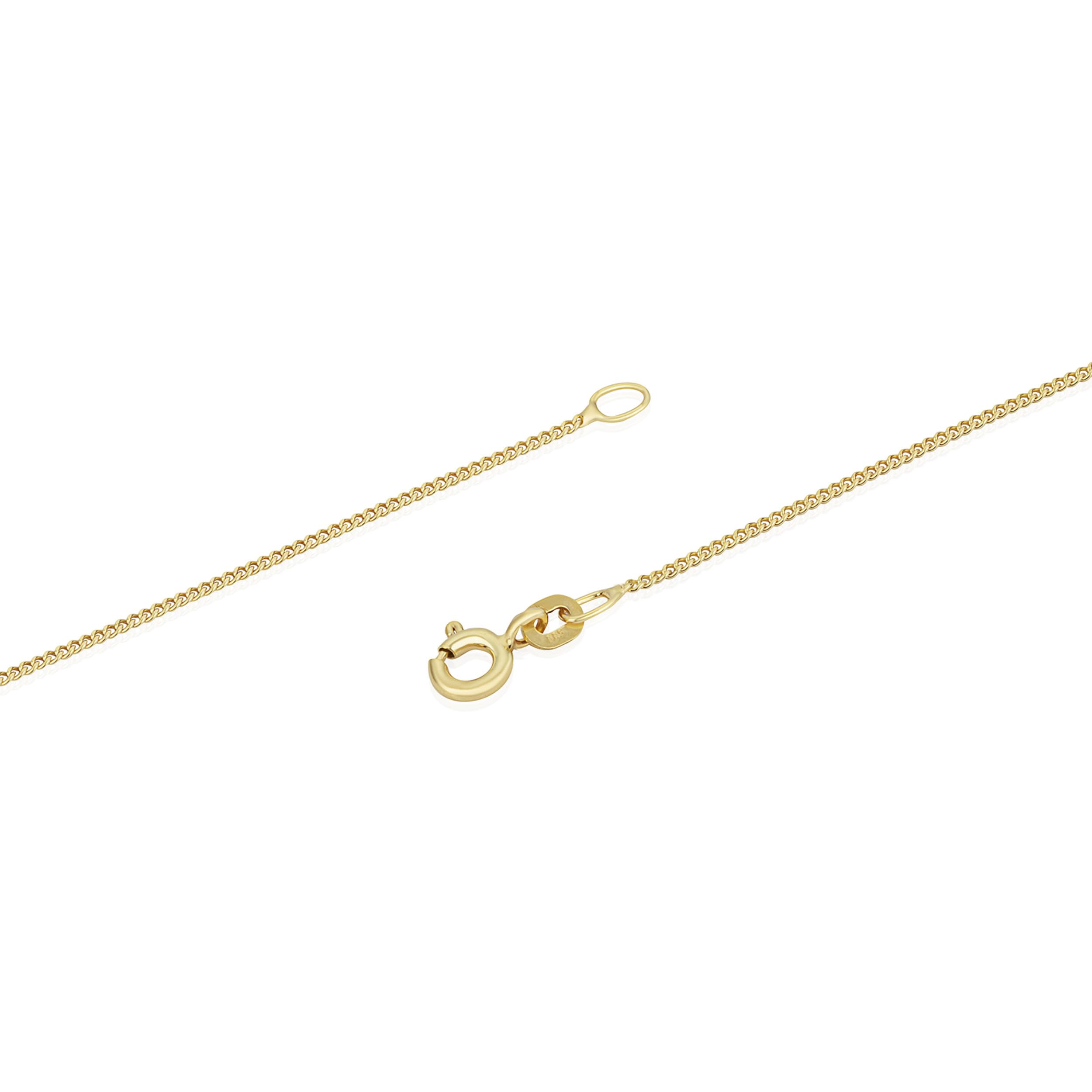 NKlaus łańcuszek pancerka żółte złoto próby 585 łańcuszek o długości 45 cm, 1,8 g, szerokość 1,1 mm