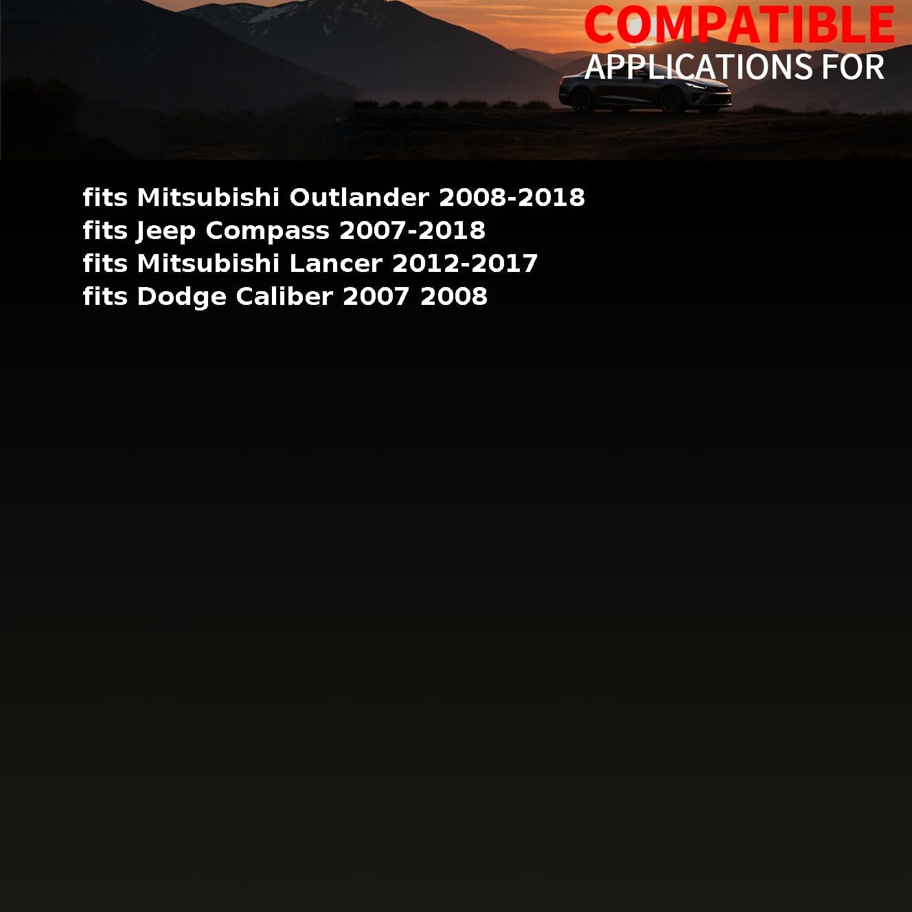 Transfer Case Output Shaft Seal Rear Transfer Case Rebuild Kit fits Mitsubishi Outlander,Lancer 2008-2018 fits Jeep Compass 2007-2018 for Dodge Caliber 2007-2008 Replacement 68005263AA, 3200A104 1 x