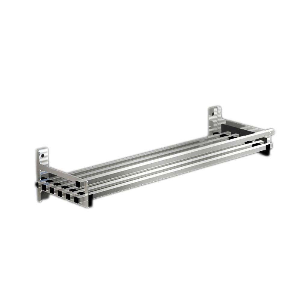 Bathroom racks WTL 304 stainless steel shelf wall mounted bathroom simple storage rack (Size : 40cm) WUTAO1 (Size : 40cm)