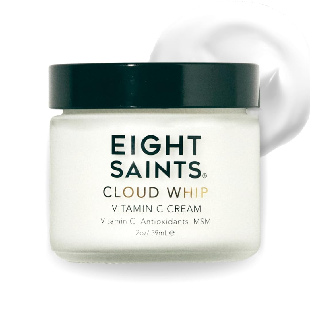 Eight Saints Skincare Cloud Whip Vitamin C Face Moisturizer, Day Cream For Women, Anti Aging Cream To Reduce Fine Lines and Wrinkles, with Vitamin B5, Cocoa But