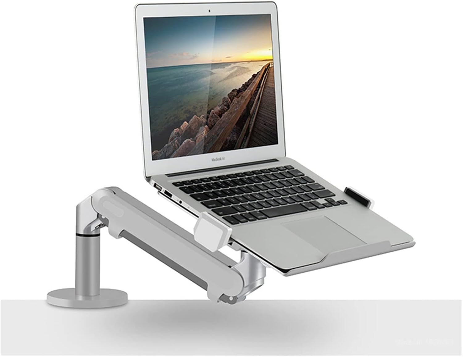 MagicHold ノートパソコン モニターアーム タブレット用ホルダー付属