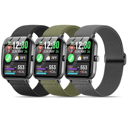 Kollody �i�C�����S���o���h3�{�p�b�N GloryFit T80/T70/T60/T50/P99/P98�X�}�[�g�E�H�b�`�ɑΉ� 22mm �\�t�g �ʋC�� ���߉\ �X�|�[�c�����p�N�C�b�N�����[�X�X�g���b�v�A�N�Z�T���[ ���f�B�[�X �����Y