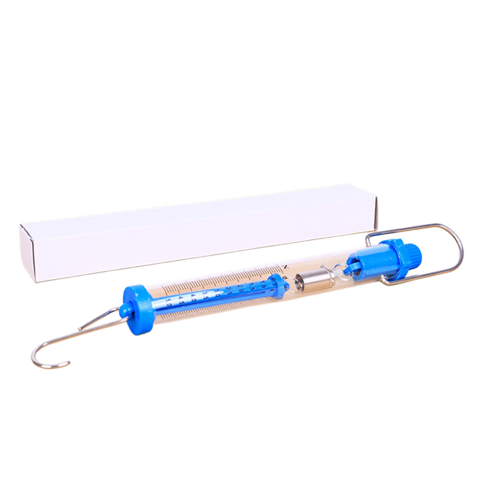 Msioytog 5N Multipurpose Spring Scale In Blue, Ideal For Weight Testing Classroom Demonstrations Spring Dynamometer Tool