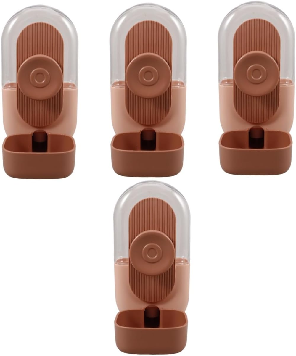 BESPORTBLE 4pcs Dog Water Bottle Dispenser Pet Cage Water Dispenser Automatic Pet Waterer for Indoor Cats