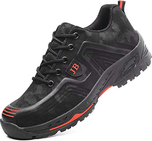 Sisttke Homme Chaussures de Securité Femme Chaussures de Travail Embout Acier Protection Chantiers et Industrie Baskets de sécurité Unisexes Taille