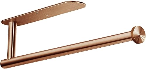 Soportes para toallas de papel, rollos de toallas de papel, para cocina, toallas de papel a granel, autoadhesivos debajo del gabinete, ambos