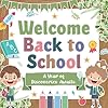 Decorably 87 Pcs Cutouts Farmhouse Theme Welcome Back to School Bulletin Board Decorations Set with Borders Welcome Back to School Bulletin Board Set School Homeschool