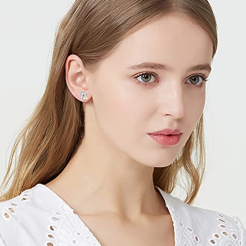 Boucles d'oreilles koala argent, un symbole de douceur à offrir - 6
