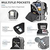 Zoom IMG-2 lubardy zaino da viaggio uomo Zoom IMG-2 lubardy zaino da viaggio uomo