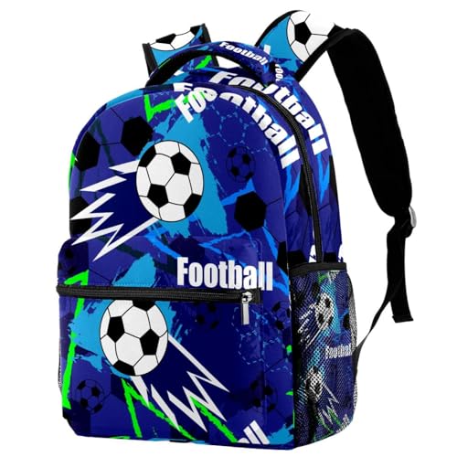Sac à dos adolescents football grand format 29.4x20x40cm