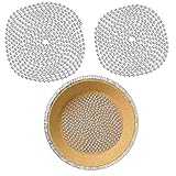Ferraycle 2 Pieces Pie Weights for Baking Pie Weight Chain Baking Pie Crust Weight Chain Stainless Steel Beads Baking Pie Weights for Dough Kitchen Cooking(6 Ft, 10 Ft)