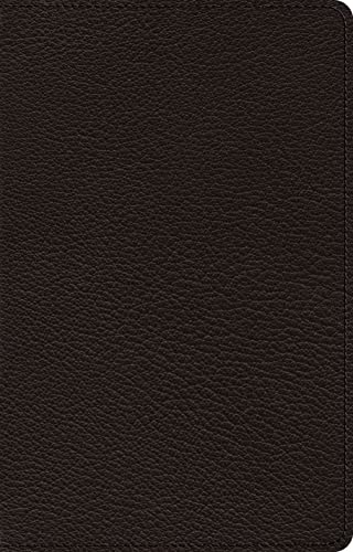 ESV Omega Thinline Reference Bible (Goatskin, Black)