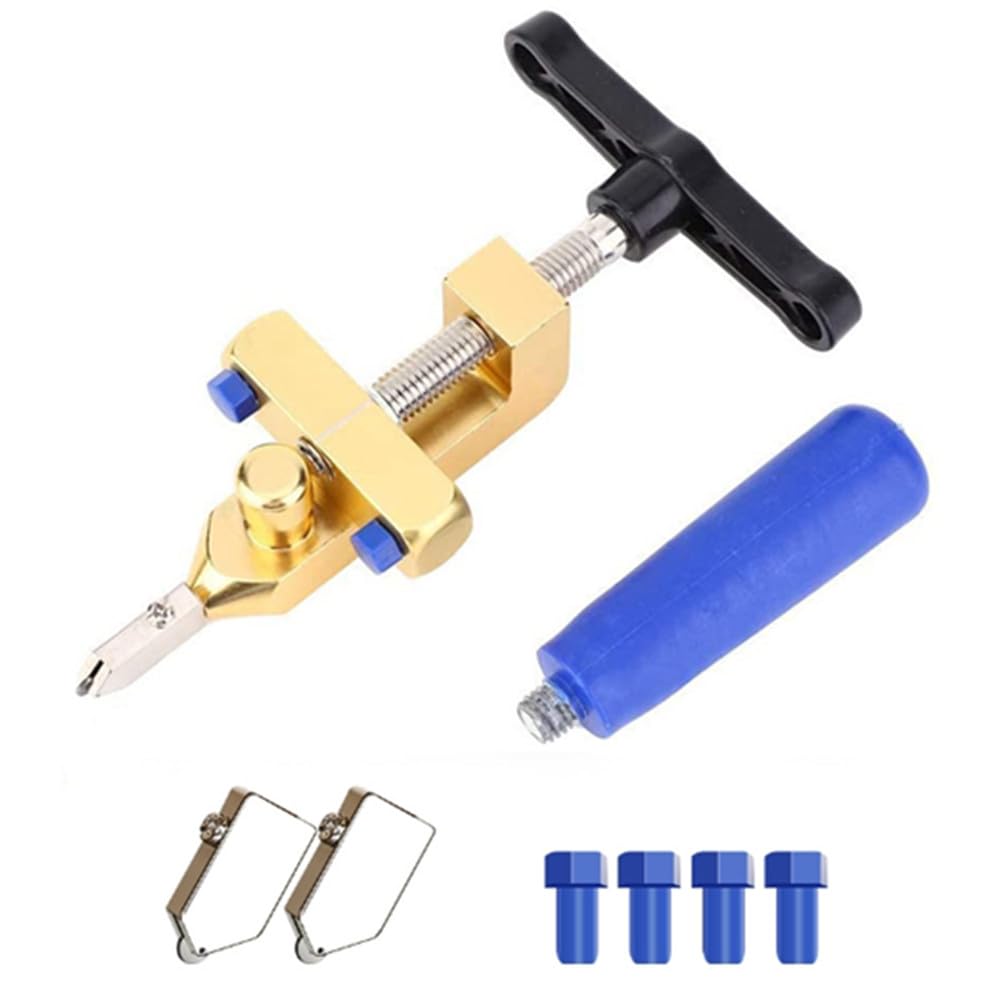 Glass Breaking Pliers, Glass Tile Cutter Tool Kit, with Glass Breaking Pliers, DIY Tool Kit, for Glass, Stained Glass, and Mirrors