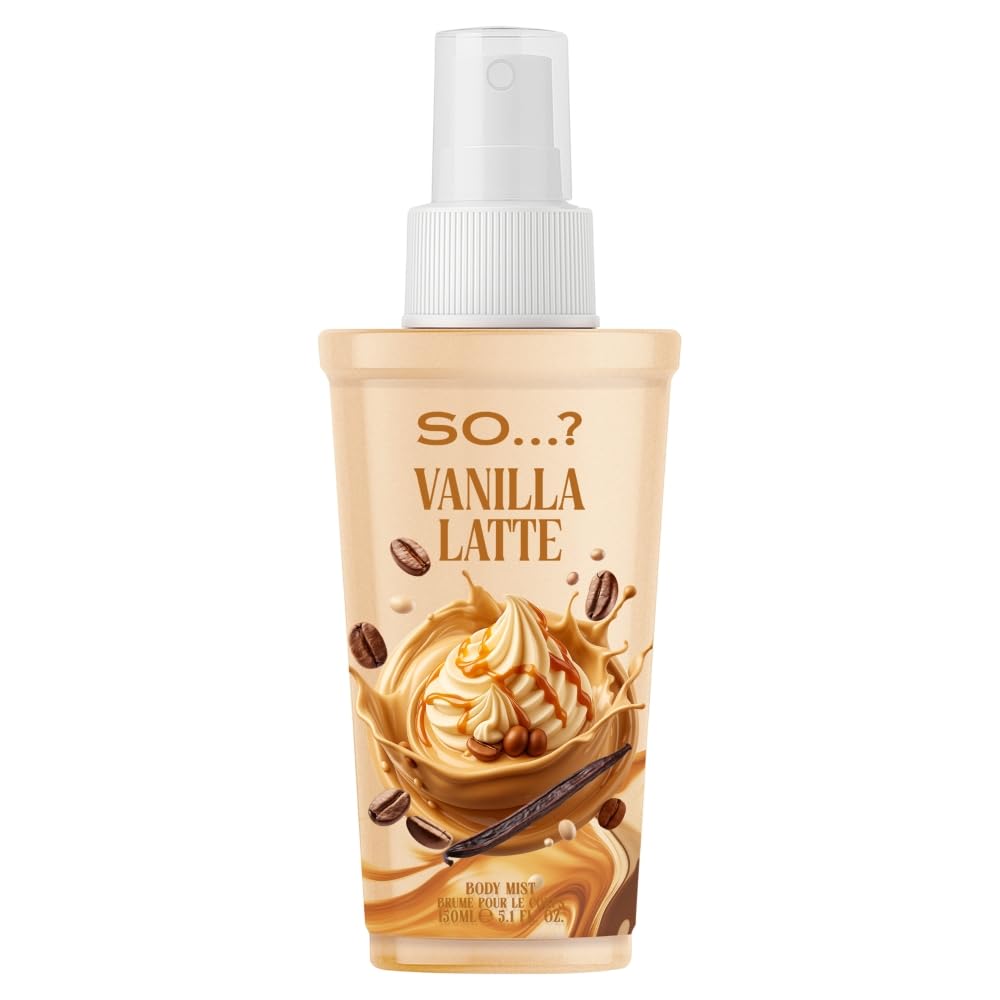 SO... Delish Vanilla Latte Body Mist Fragrance Spray 150ml