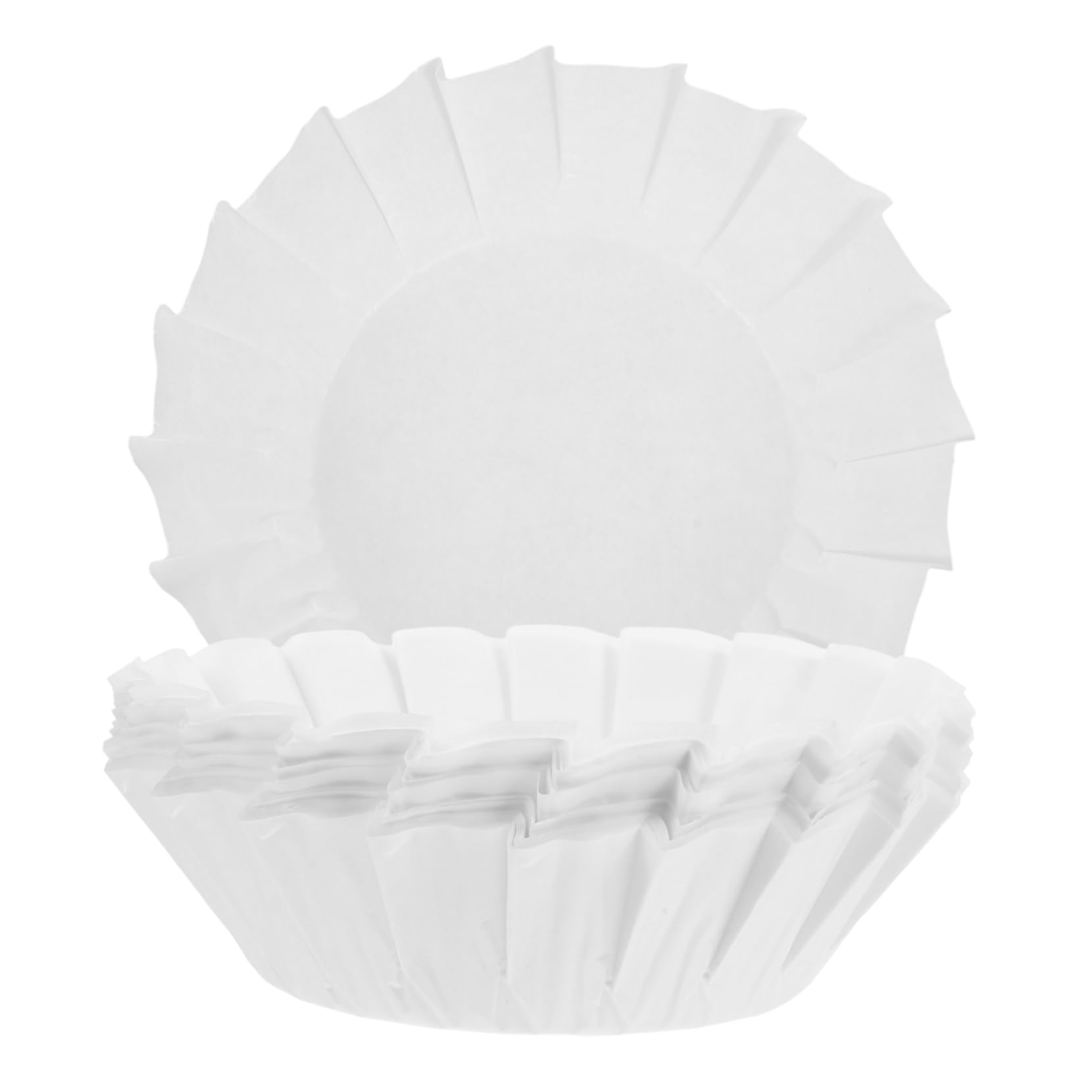 IMIKEYA 5 Sätze Baskisches Ölpapier Cupcake-backförmchen Muffinförmchen Für Muffinpapier Cupcake-papierförmchen Muffin-backförmchen Muffin-liner Weiß Silikonpapier 50 Stück * 5