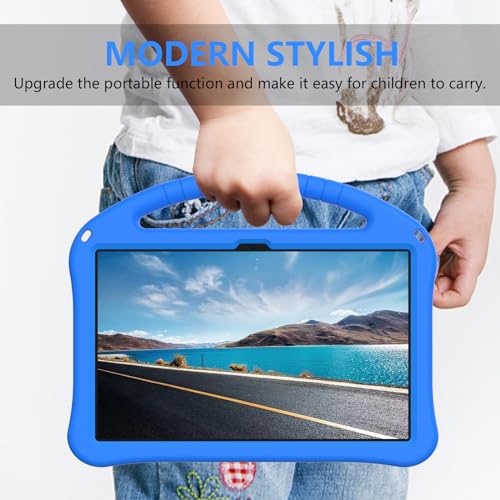Unichthy Kids Case for Honor Pad X9 11.5 inch 2023 Full Body Protective Cover with Handle Stand Lightweight Shockproof Case for Honor Pad X9 Tablet 11.5 Tablet Blue - Image 3