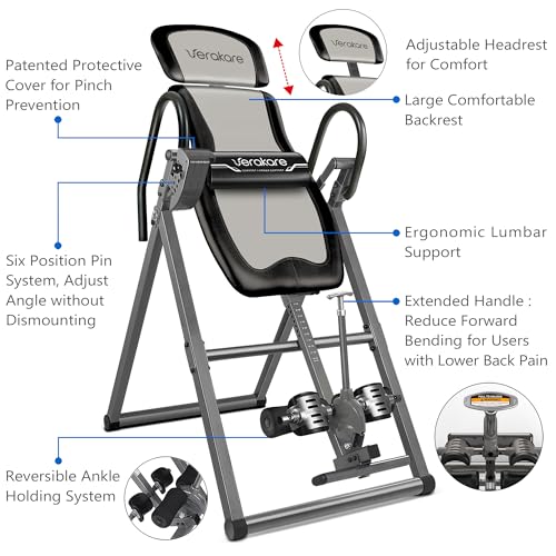 Verakare ITX9550 Heavy Duty Inversion Table thumb #1