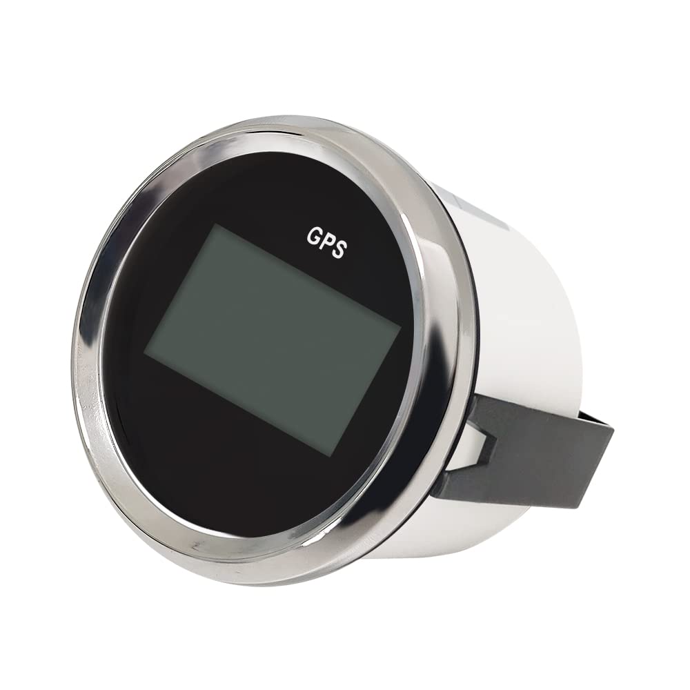 ELING wodoodporny 52mm cyfrowy prędkościomierz GPS do samochodów ciężarowych łodzi 9-32 V