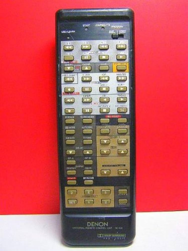 DENON AVアンプ AVR-X1400H リモコン Amazon.com: RC-1217 Replacement Remote Control fit for Denon