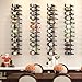 JKsmart 24 Bottles Wall Mounted Wine Rack, Adjustable Height Wine Rack Wall Mounted for Wine Bottles, Liquor, Champagne, Matte Metal Black Wine Wall Rack for Kitchen, Pantry, Bar, Wine Cellar