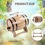 Zoom IMG-1 tissting botte per vino 1l Zoom IMG-1 tissting botte per vino 1l