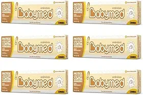 Pomada babymed de Amêndoas com Vitaminas A e E 40g Kit com 6 Unidades