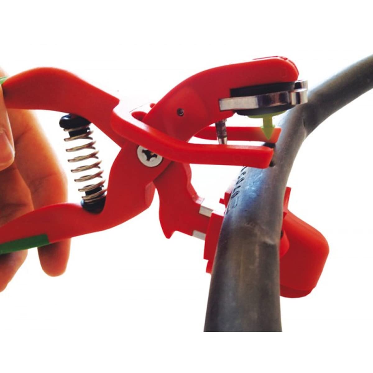 GNCGarden Pinza Drip Clip para el Montaje de goteros. Sin Fugas de Agua y Compatible con la mayoría de los tamaños de goteros medianos. Acessorio riego por Goteo