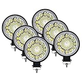 Headlight 96W Light Bar Spotlight 12V 24V Car Work Light For Jeep Truck Boat Tractor ATV Offroad 4X4 Barra Small Headlight Headlights