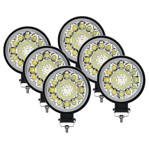 Headlight 96W Light Bar Spotlight 12V 24V Car Work Light For Jeep Truck Boat Tractor ATV Offroad 4X4 Barra Small Headlight Headlights