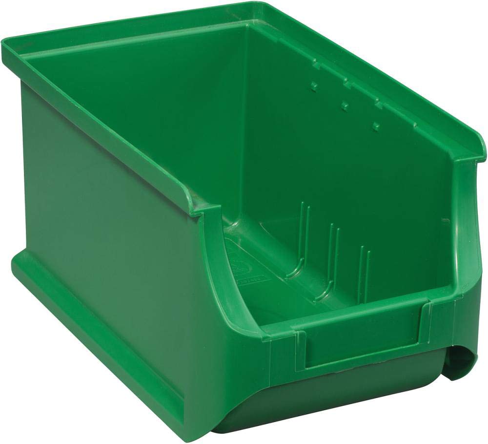 Allit 456211 Storage Bin 150x125x235mm Green High Load Capacity