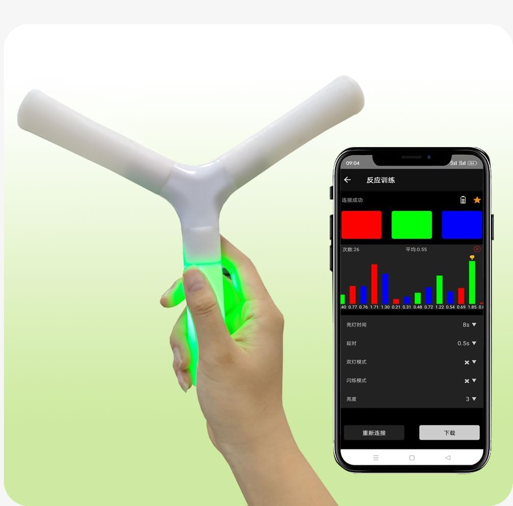 Ystick Hand Eye Coordination Three Arm Intelligent APP Agile Rhythm Response Football Basketball