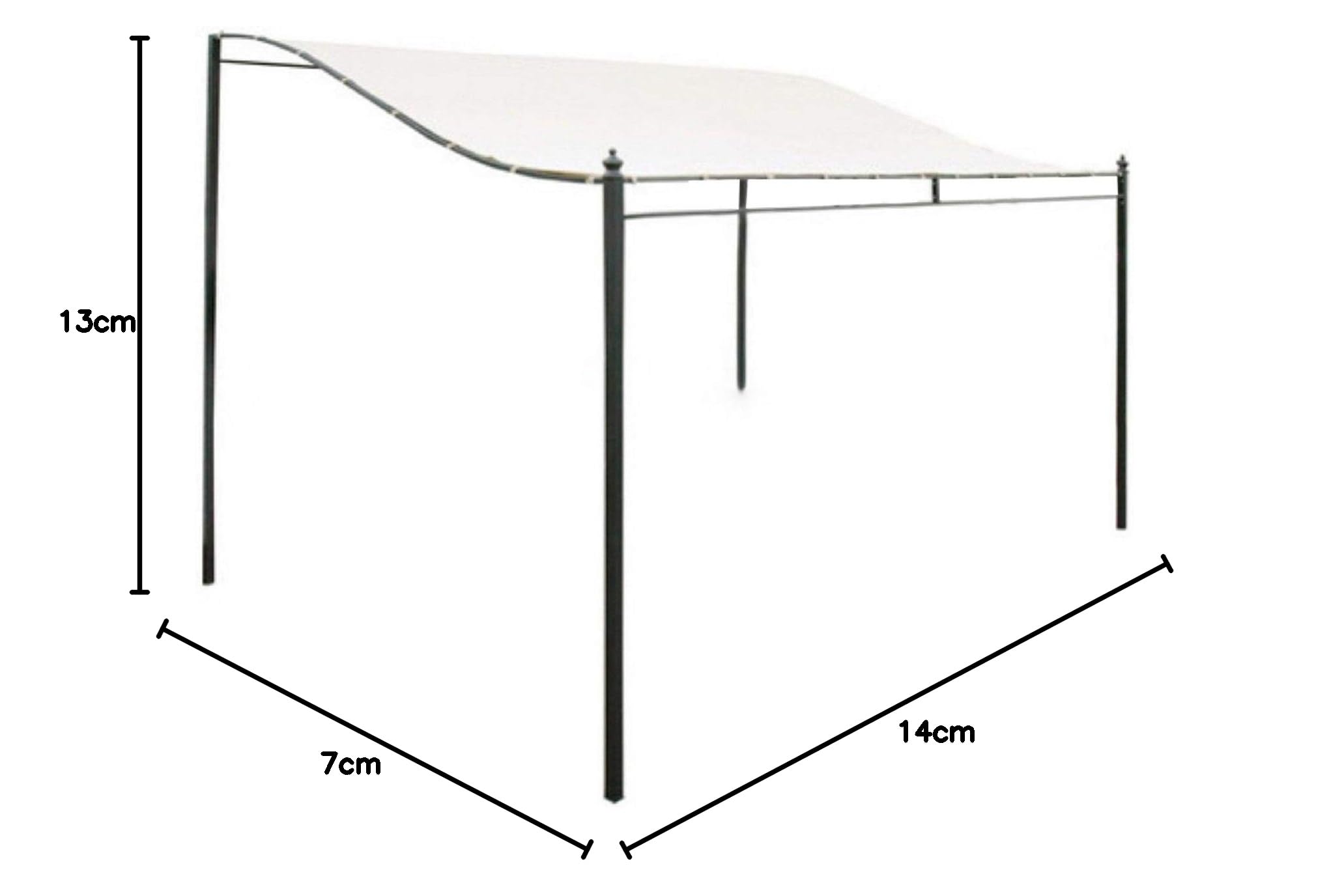 Copertura superiore, tettoia per esterni e ripari, pergole e tendoni, stile moderno, gazebo, tenda, tetto, da giardino, antivento, copertura di ricambio a strato singolo in tenda 300D impermeabile