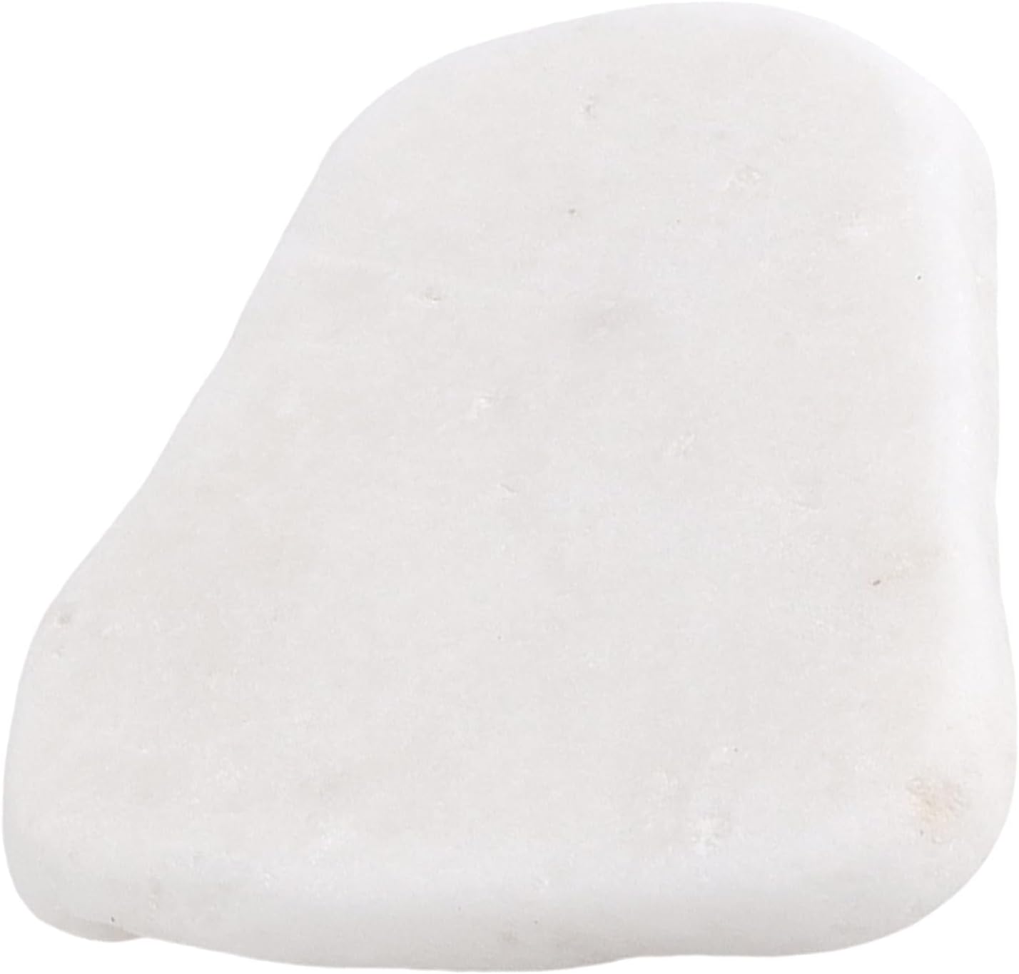 SINJEUN 50 PCS White Rocks for Painting, 1"-3" Flat Painting Rocks, Paintable Rock for Arts and Craft DIY Decoration