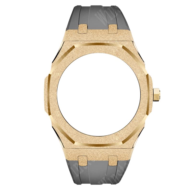 Bracelet caoutchouc et boîtier métal GA2100 style sport chic pour le quotidien