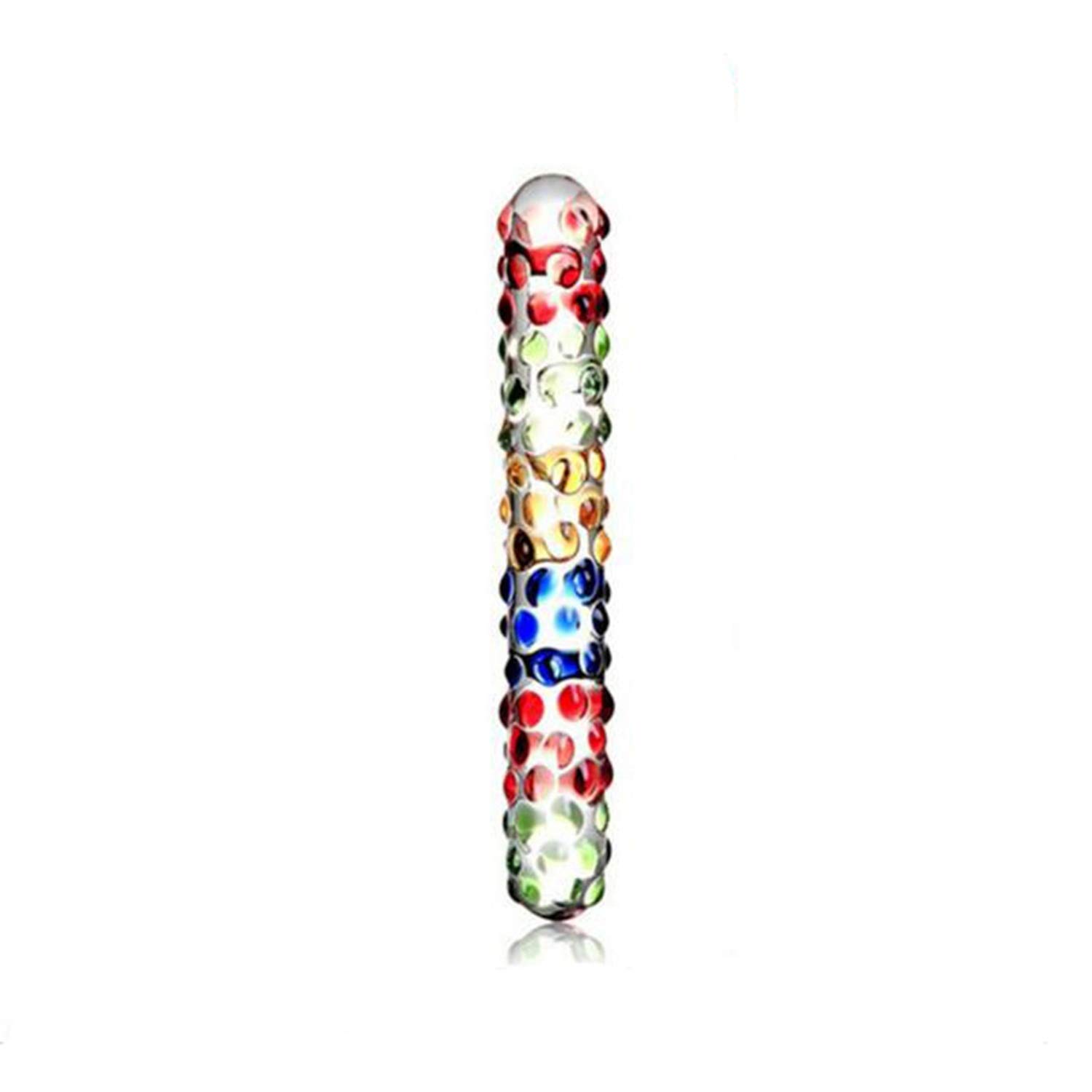 100% Safe Crful Dotted Pyrex Glass Plûg- Ass Beads Happy Toy Women Adult Products Couple,Color,