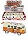 Perfetta idea regalo per Natale calza di Natale top Up giochi e giocattoli età 5 +, Girls Children Girl child – Go Down memory Lane – VW T1 Bus 1963 Model Car con in giallo – One supplied