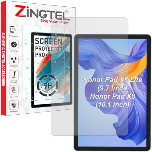 Image of Screen Guard Compatible With Honor Pad X8 (10.1 Inch Tablet) / Honor Pad X8 Lite (9.7 Inch Tab) Flexible Fiber Screenguard Not a Tempered Glass Screen Guard