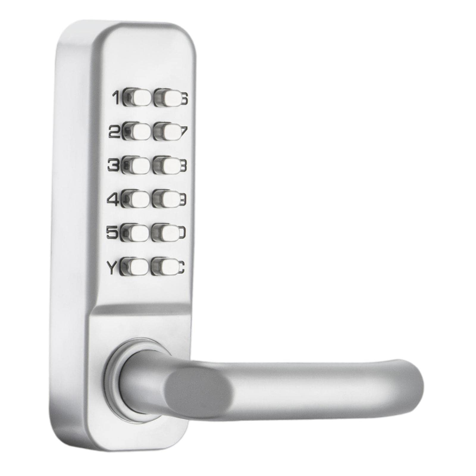 Mechanisches Türschloss mit Druckknopf-Tastatur und Passwortcode